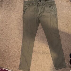 Buffalo David Bitton Men's Khaki Chinos